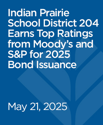  Indian Prairie earns top ratings from Moody's and S&P
